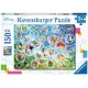 Ravensburger Puzzel 150 stukjes 7 jaar Bellenblaas plezier